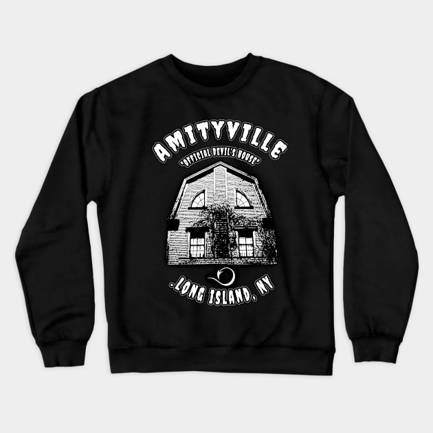 Amityville Crewneck Sweatshirt by CosmicAngerDesign